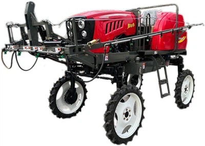 How to operate a four - wheel sprayer safely?